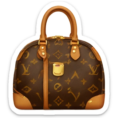 LV bag sticker