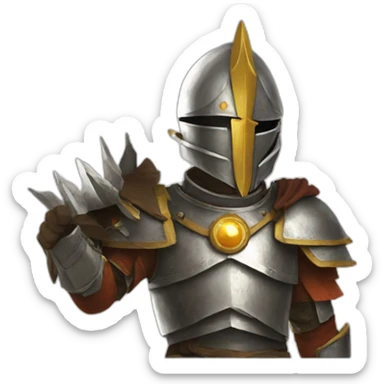solaire-of-astora sticker