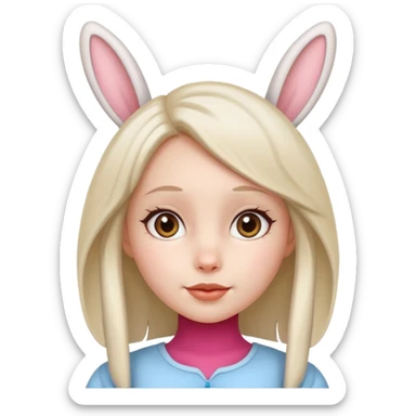 Bunny girl  sticker