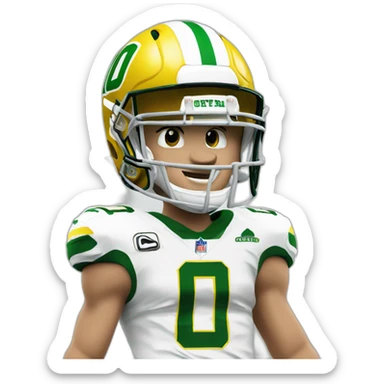 Justin Herbert sticker
