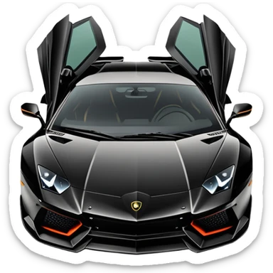 Lamborghini Aventador Svj  sticker