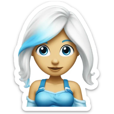 Smurfette sticker