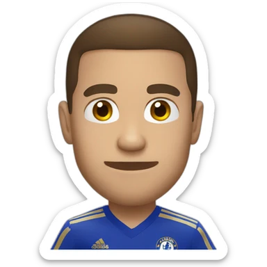 Eden Hazard sticker