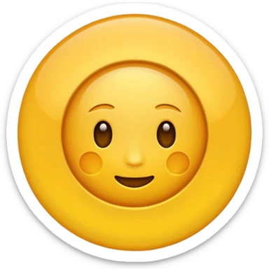 Juste un soleil normal, sans visage rien sticker