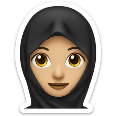 niqabi sticker