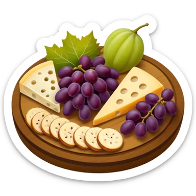 Fall charcuterie board sticker