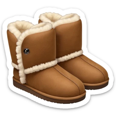 UGG slippers sticker