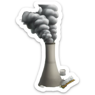 three mile island disaster sticker