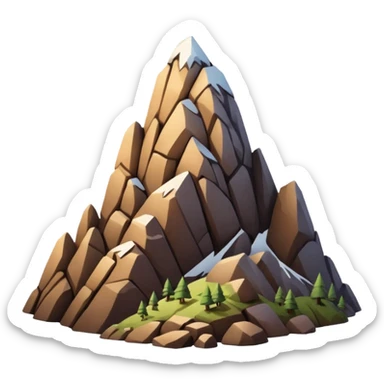 mountain to climb sticker