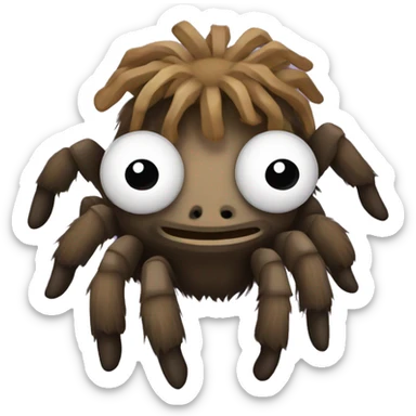Hippie Tarantula sticker