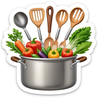 cooking and nutrition sticker