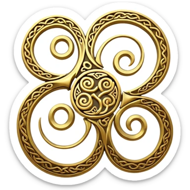 Triskelion sticker