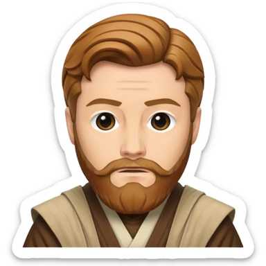 Obi-wan kenobi gay sticker