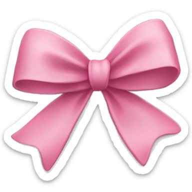 White notebook with a pink bow on it sticker