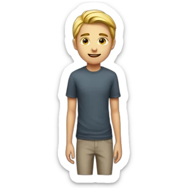 unhealthy-boy sticker