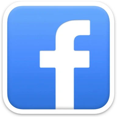 white facebook messenger sticker