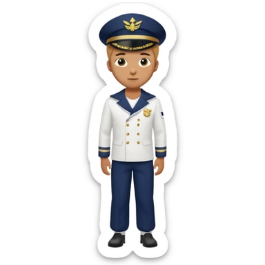 1618 marinero cuerpo entero sticker