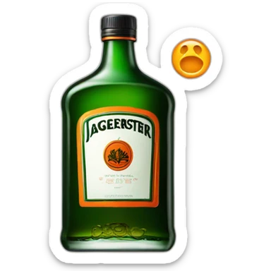 jägermeister bottle sticker