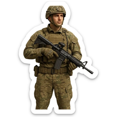soldier sticker