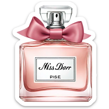 Miss Dior perfume sticker