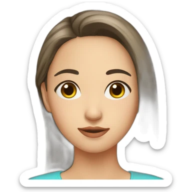 woman from kazakhstan 19 y.o sticker