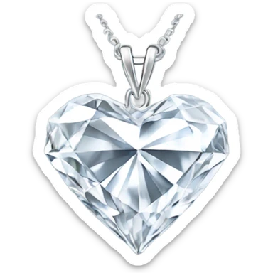 56 karat diamond heart sticker