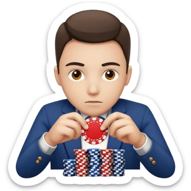 Ignition poker bluff sticker