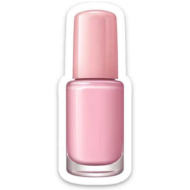 light pink nail polish bottle




 sticker