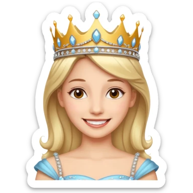 An diva emoji sticker