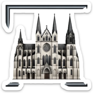 cologne cathedral sticker