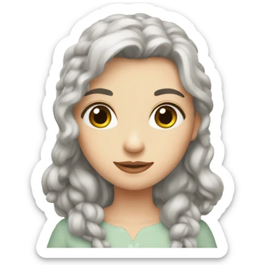 weibliche Dienerin sticker