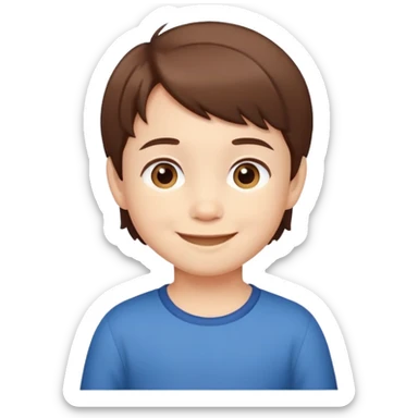 "- Nam
- 3 tuổi
- Da trắng
- Tóc ngắn, nâu
- Cười tươi
" sticker