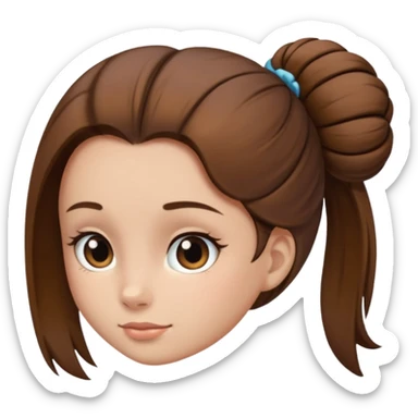 make the above bun abit side off  sticker