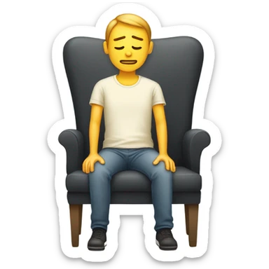 injured tailbone  sticker