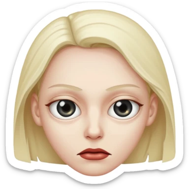 deadly stare one eye emoji sticker