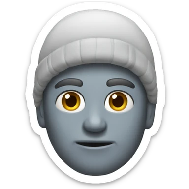 Frigid weather sticker