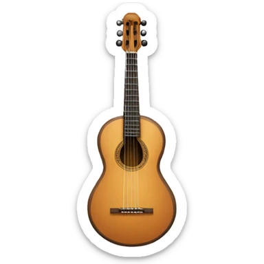 Oud music instrument sticker