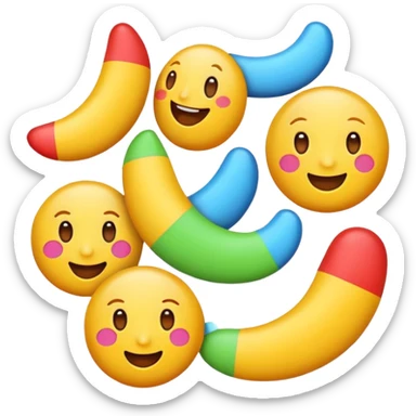 Curves emojis sticker