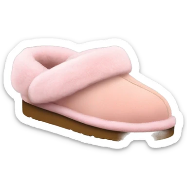 UGG slippers light pink sticker