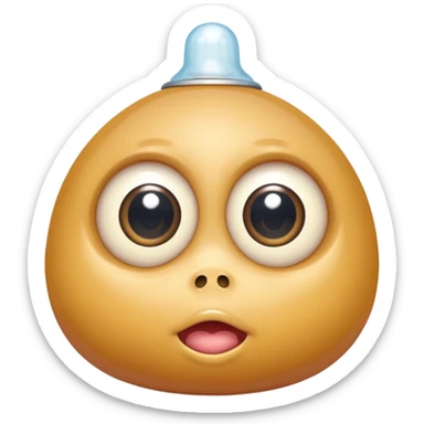 a crabadabadooda face, big eyes, tubblewubble, loolaapapoo, sloopa, small mouth loobadooba, consquinto, lalalalabingbong, glossy eyes, maalardo  sticker