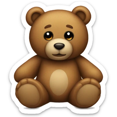 teddy bear sticker