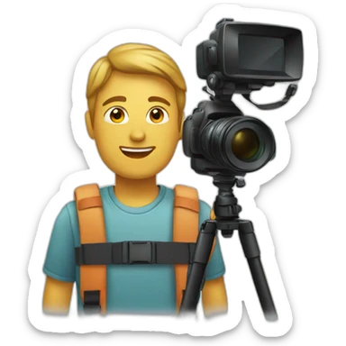 videographer sticker