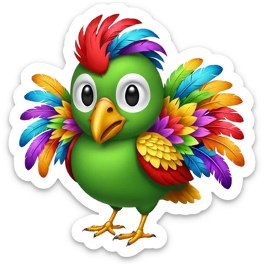 Make the norteño huelga bird into a emoji sticker