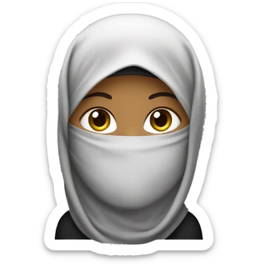 Niqabi sticker
