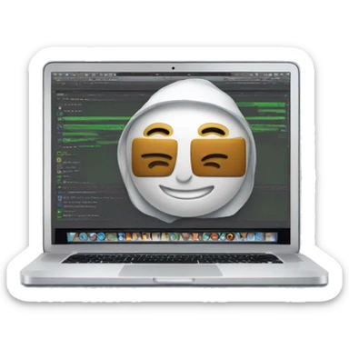 MacBook Pro with audio engineering program on the screen sticker