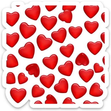 Gomita en forma de corazón  sticker
