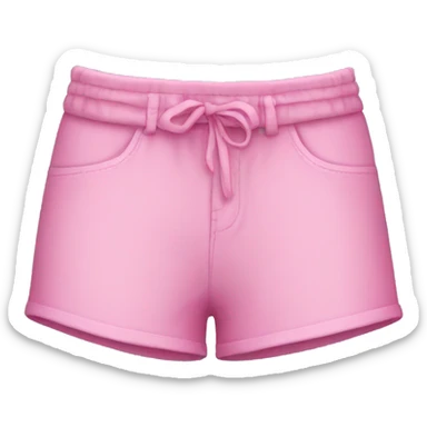 Pink short shorts  sticker