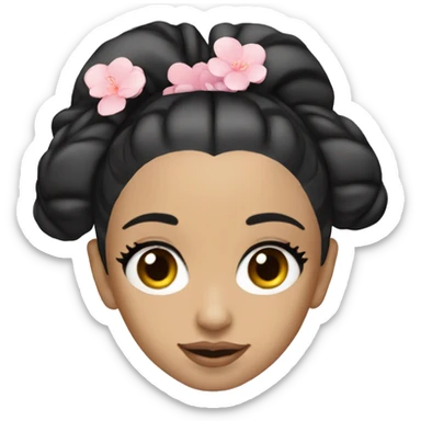ariana grande but geisha sticker
