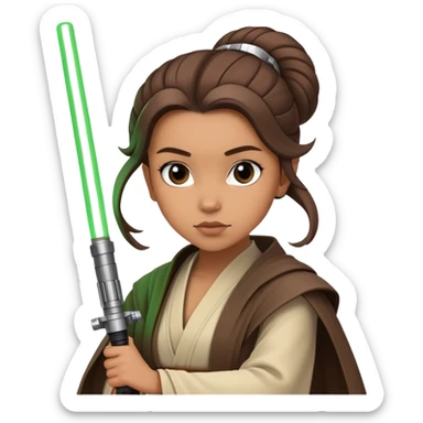 Star Wars Jedi Girl lighter skin sticker