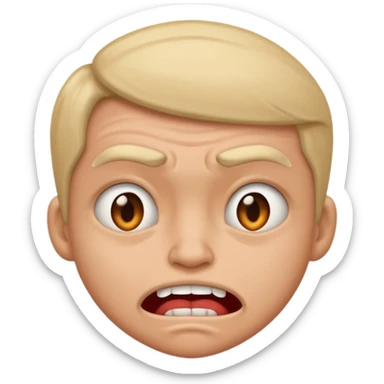 deadly look emoji sticker